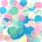 Wrapables 1&#x22; Round Tissue Confetti Party Decorations